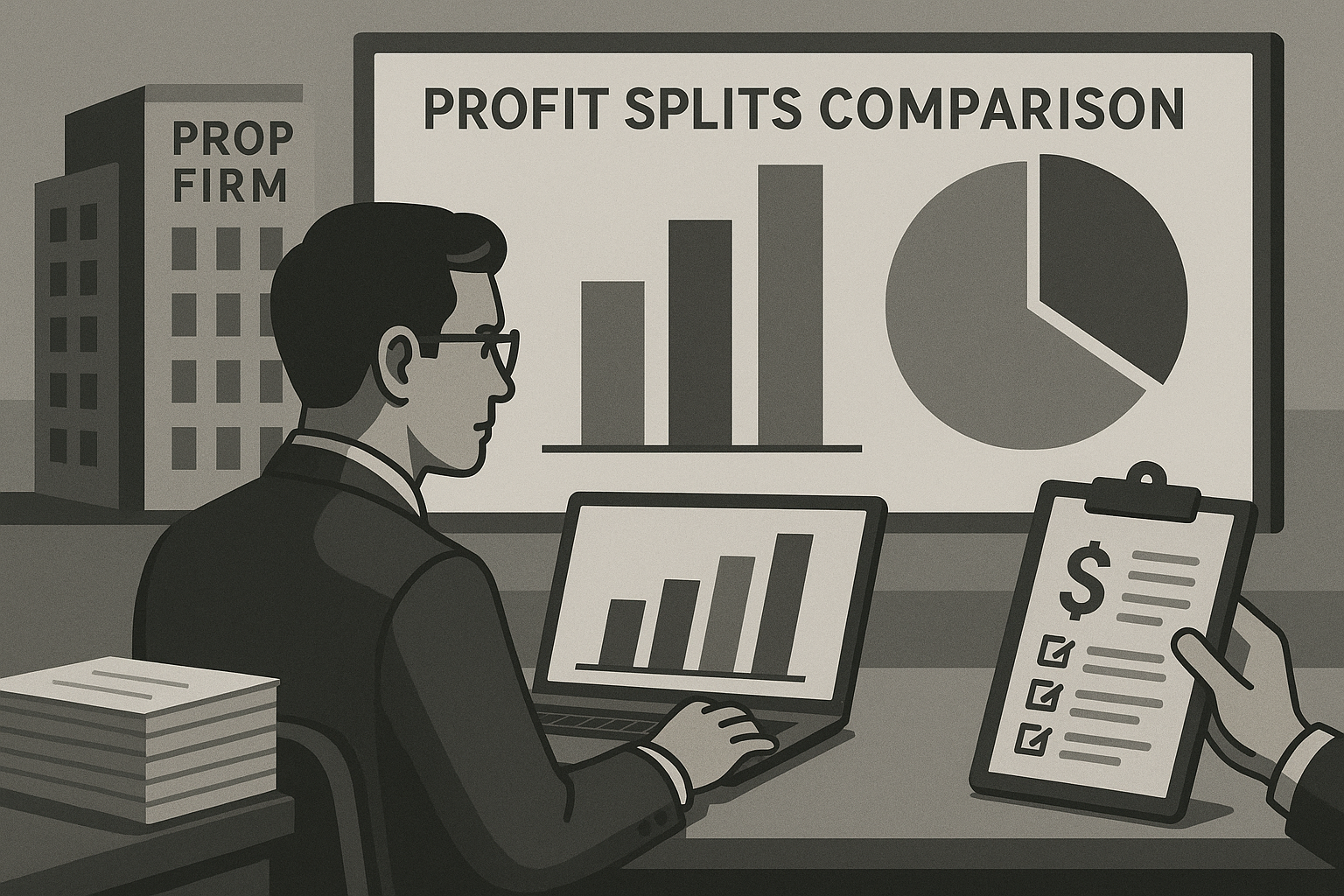 Thumbnail for Prop Firm Profit Splits Comparison 2026: Which Companies Offer the Best Deals?