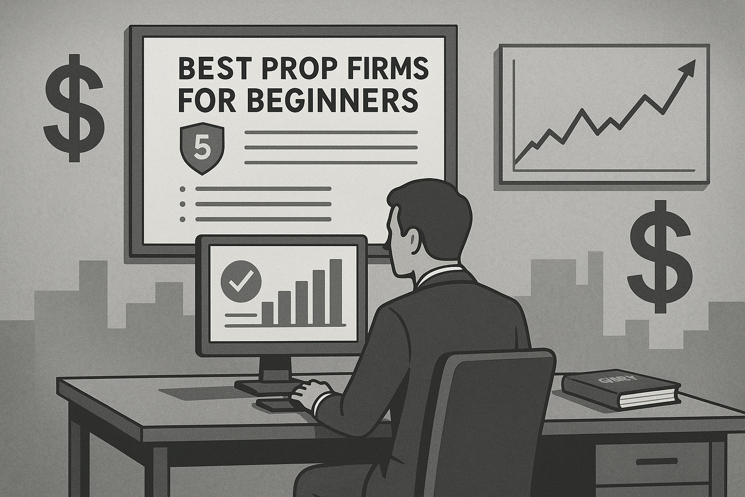 Thumbnail for Best Prop Firm for Beginners 2026: Top 5 Newbie-Friendly Companies Compared